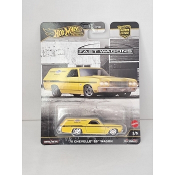 Hot Wheels 1:64 Fast Wagons - Chevrolet Chevelle SS Wagon 1970 yelllow